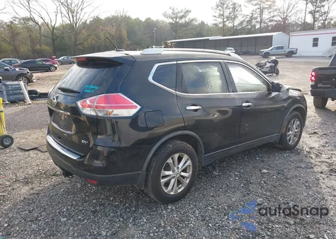 2016 Nissan Rogue Sv из США, поврежденный, VIN JN8AT2MT2GW011248